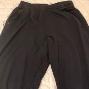 Black mens adidas sweat pants
